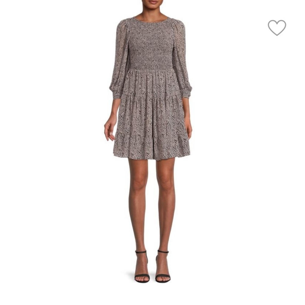 CINQ À SEPT Annabelle open-back printed crepe de chine mini dress - Picture 2 of 14
